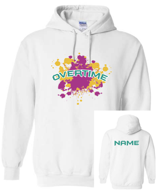 Overtime Basketball Color Splat New colors (YOUTH)
