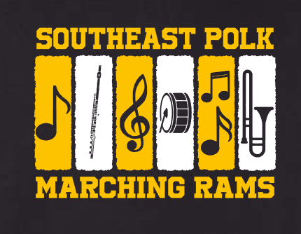 Color Block SEP Marching RAMS Crew Neck and Hoodie Sweatshirt (Adult Sizes)