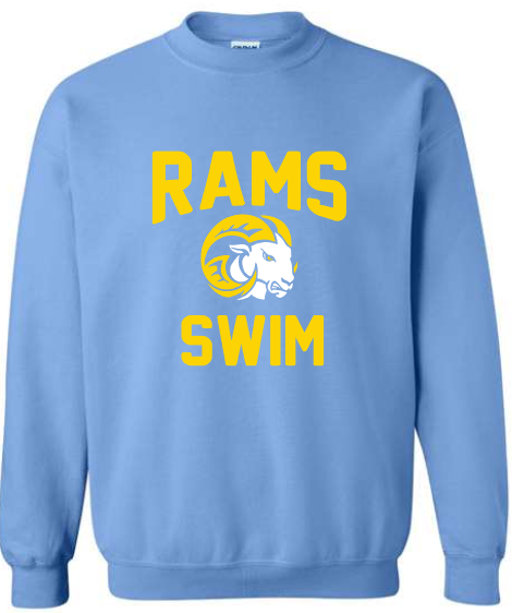 SEP RAMS 2025 Swim Champs Tee/Hoodie/Crew (Adult and Youth)