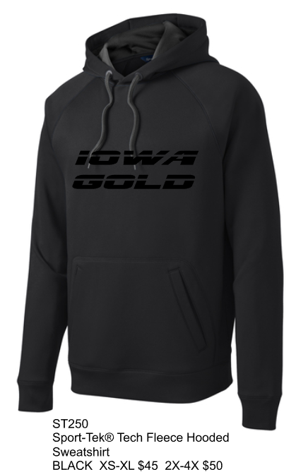 IG Options BLACK ON BLACK Hoodies