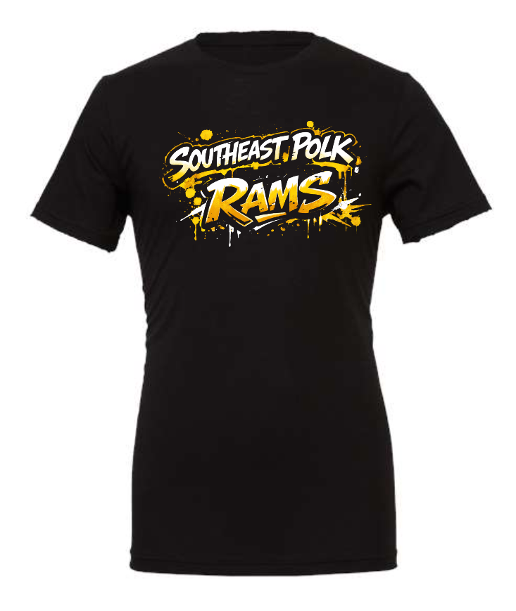 SEP Graffiti RAMS TEE (Adult and Youth)