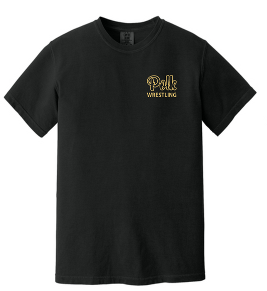 SE Polk Small Logo Wrestling Tee