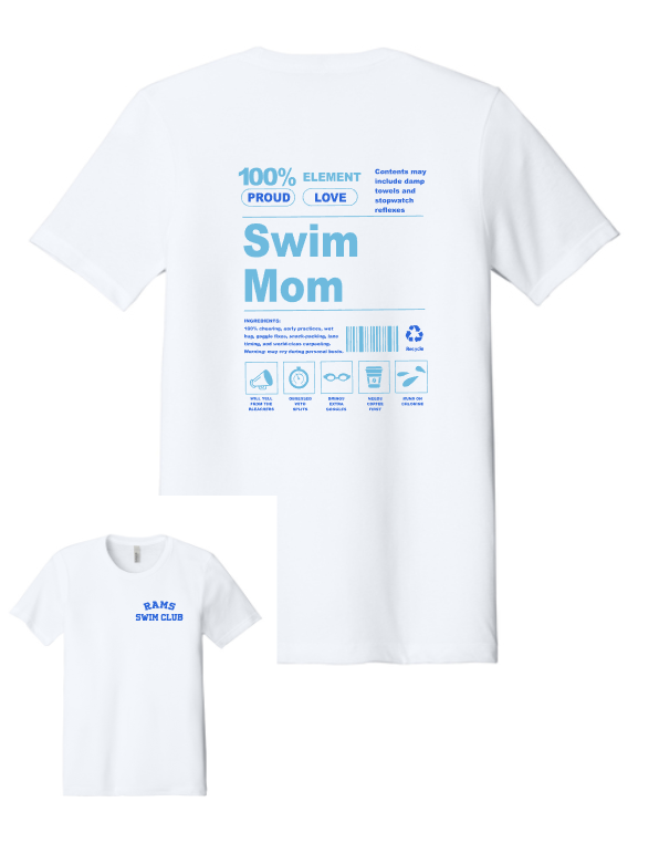 SEP RAMS MOM Swim Ingredients (MOMS! Adult Sizes only!)