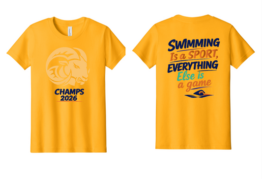 SEP RAMS 2026 Swim Champs Tee/Hoodie/Crew (Adult and Youth)