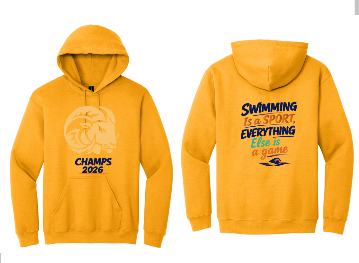 SEP RAMS 2026 Swim Champs Tee/Hoodie/Crew (Adult and Youth)