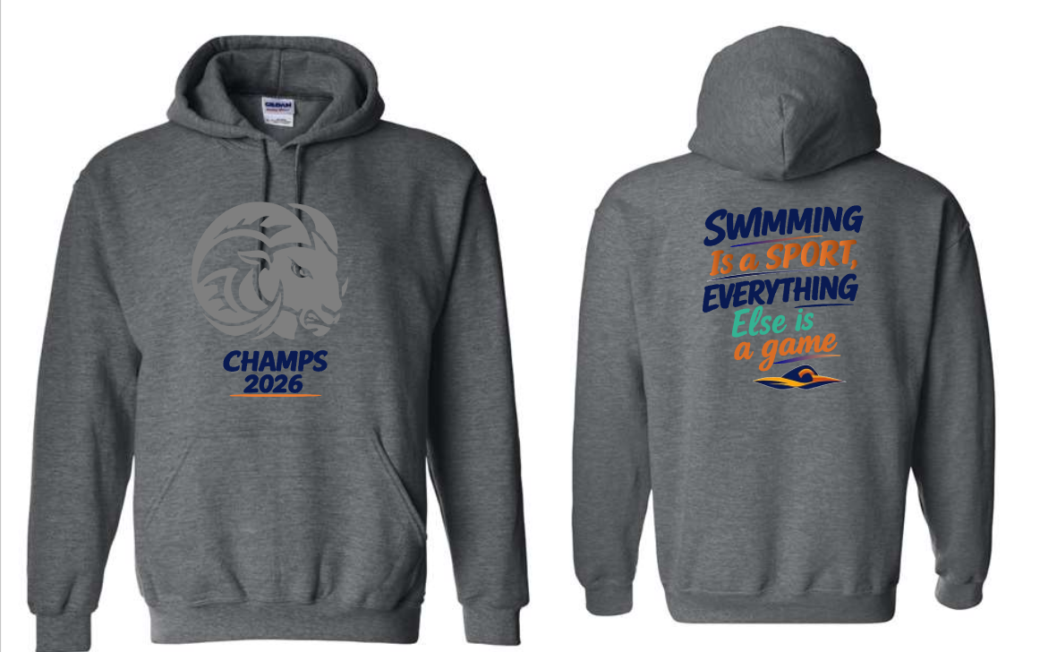 SEP RAMS 2026 Swim Champs Tee/Hoodie/Crew (Adult and Youth)