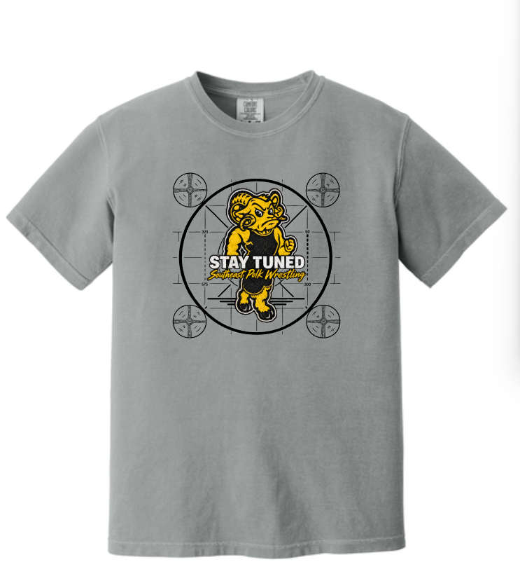 SE Polk Stay Tuned Wrestling Tee