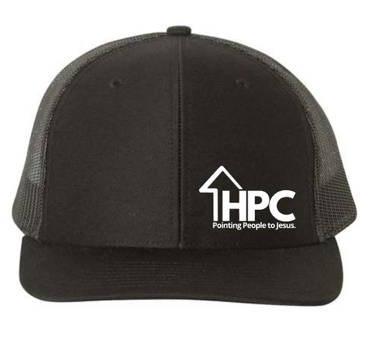 HPC  6 panel Trucker Hat (Adjustable) 2 options