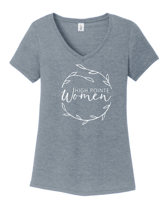 HPC Women's Ministry V-NECK Short Sleeve Tee (ADULT sizes)     Multiple Color Options