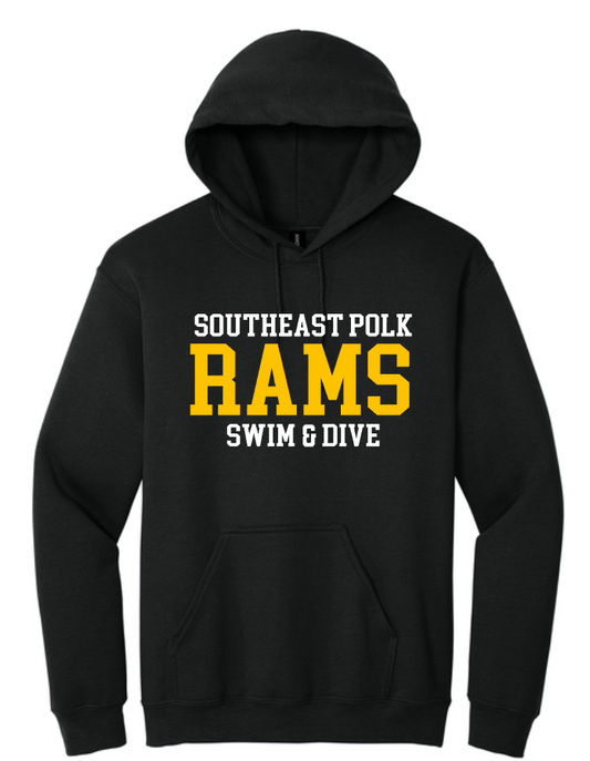SEP Girls Swim and Dive RAM Hoodie/CrewNeck Sweatshirts